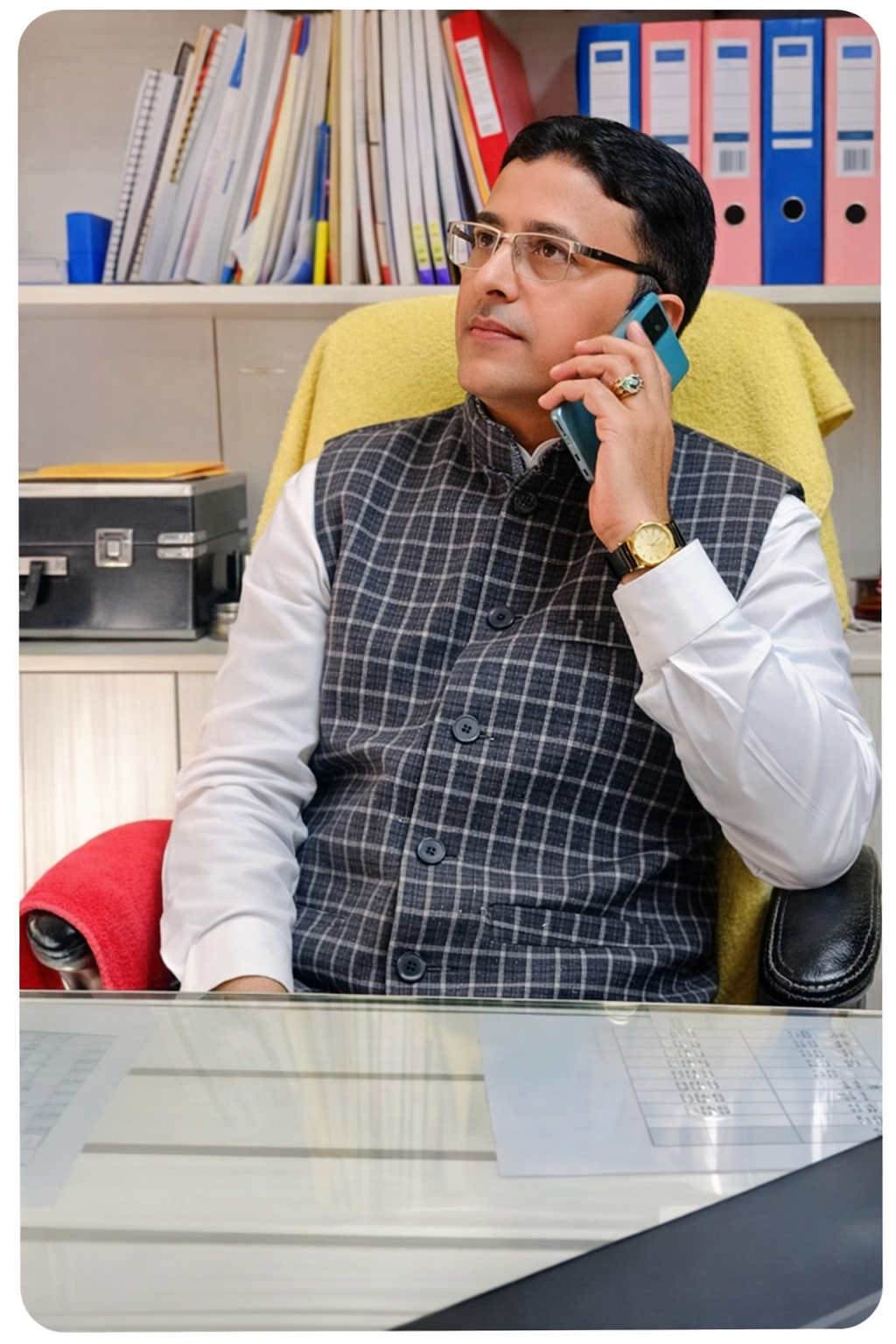 Mr Manoj Sharma Chairman CBF Public School